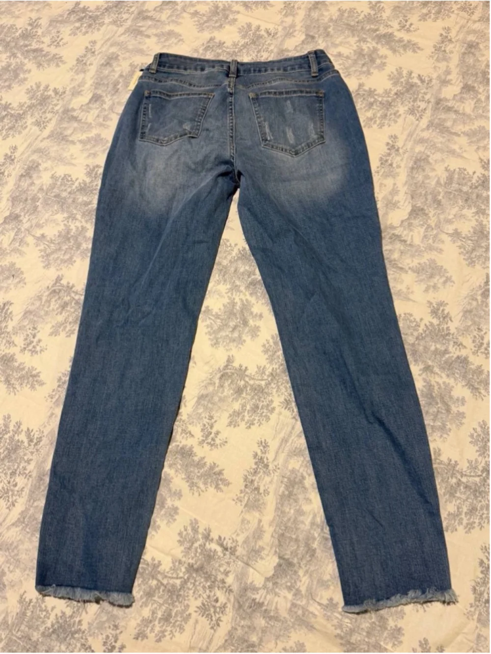 Flamingals mid-wash skinny jeans S